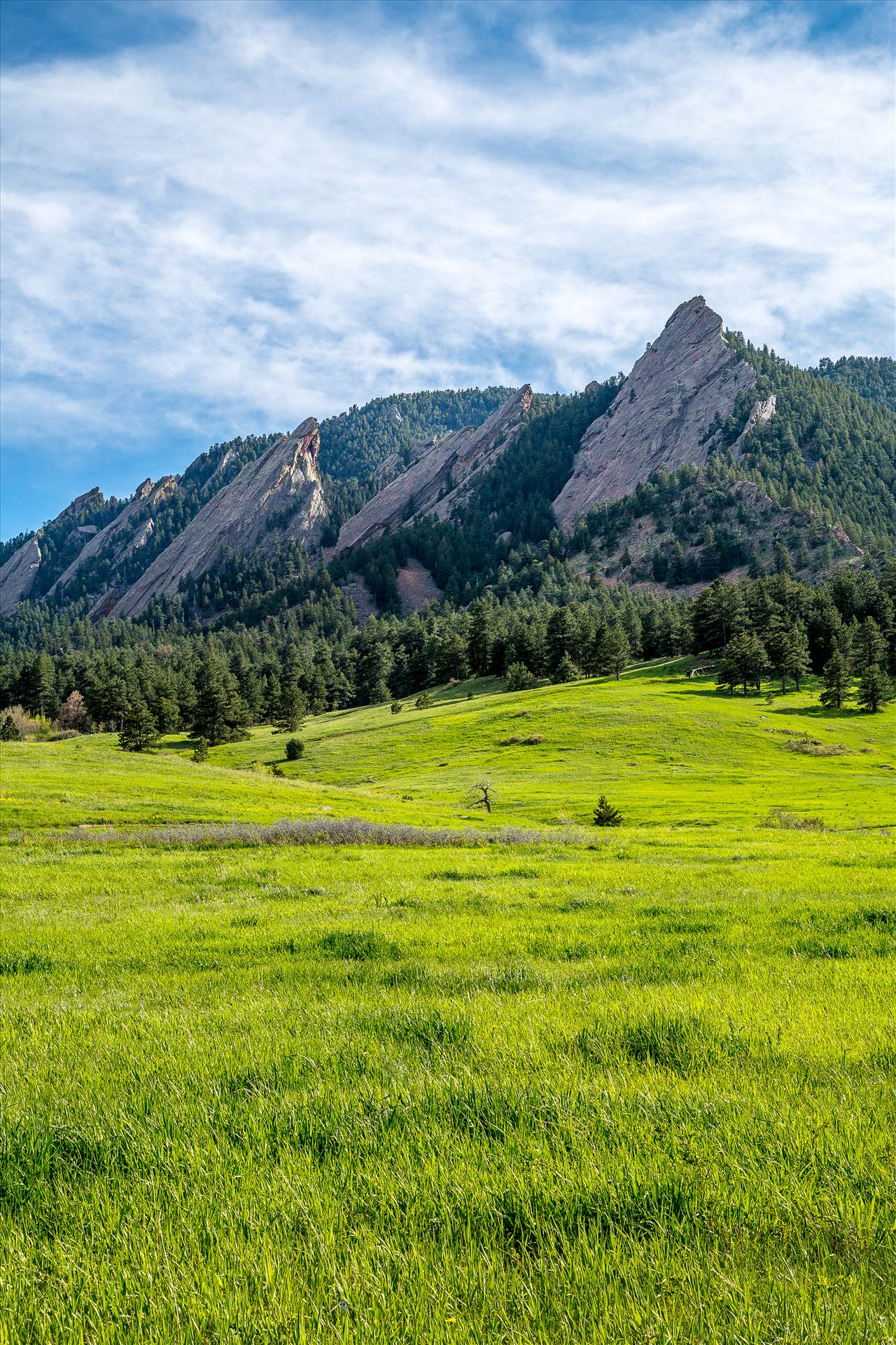 Flatirons The Flatirons, taken near the National Atmospheric Research Laboratory in Boulder, CO. by Scott Smith Photos