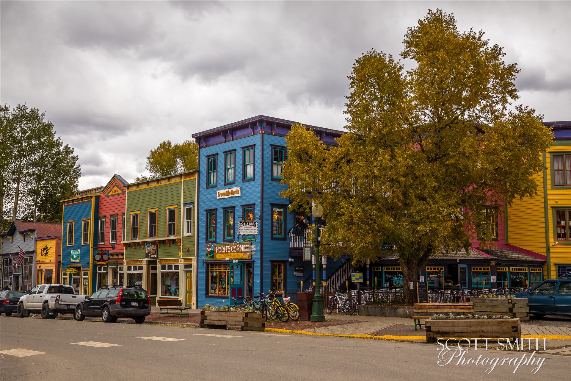 Crested Butte Main Street  by Scott Smith Photos