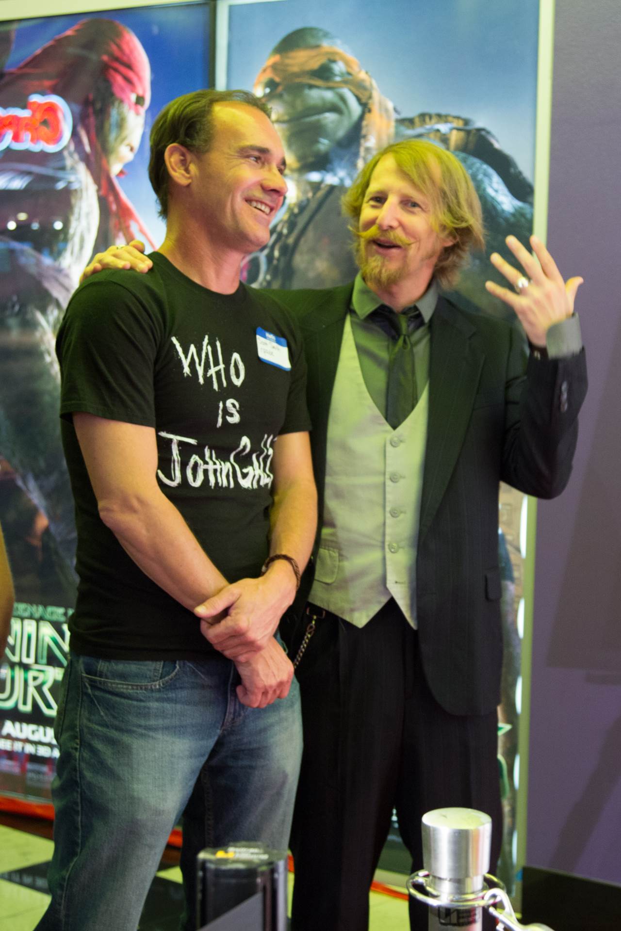 Lew Temple and Yours Truly Lew Temple from the Walking Dead and Yours Truly, Atlas Shrugged: Who is John Galt? Premiere by Scott Smith Photos