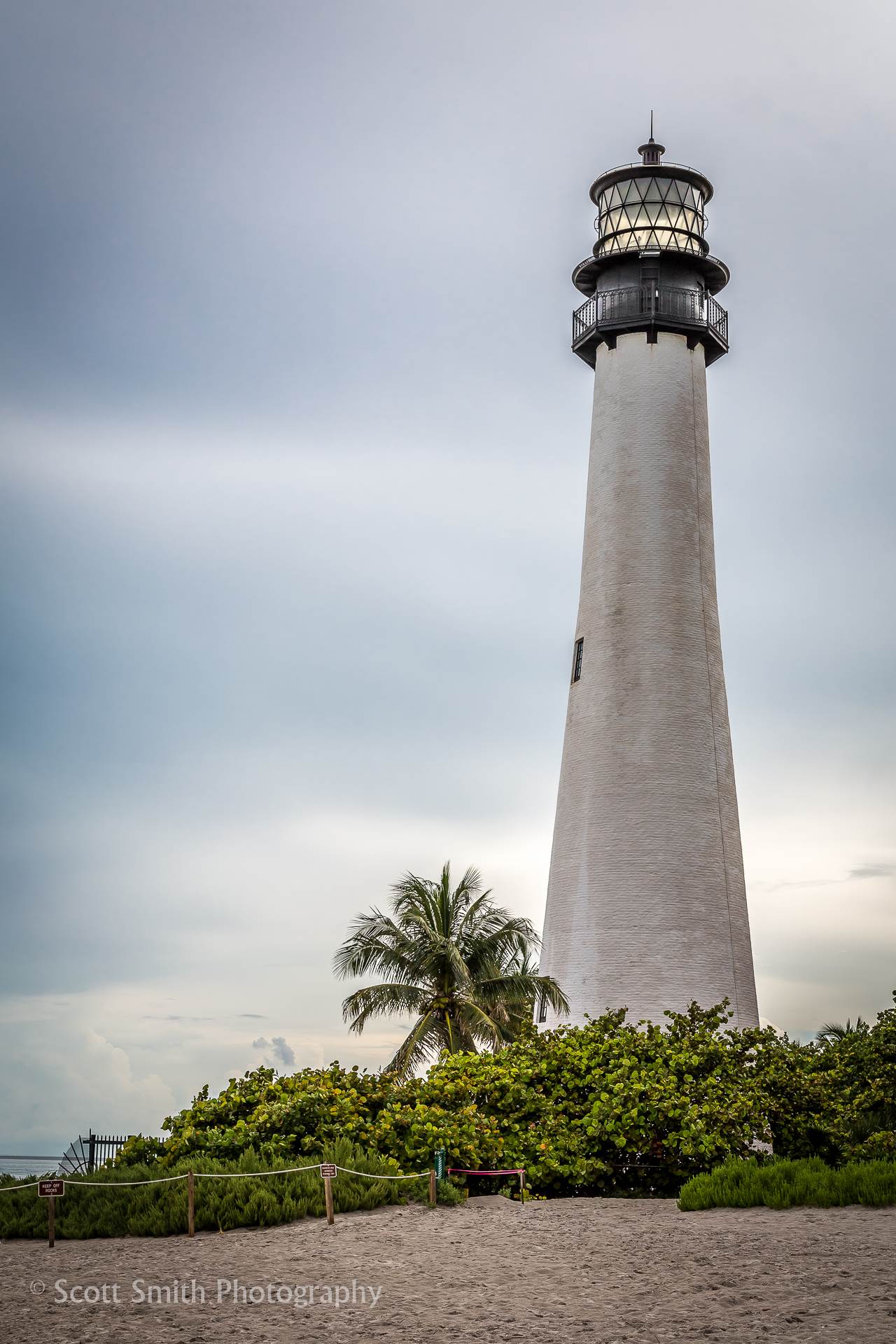 Bill Baggs Lighthouse No 2 Lighthouse outside of Miami, Florida in the Florida State Recreation Area. by Scott Smith Photos