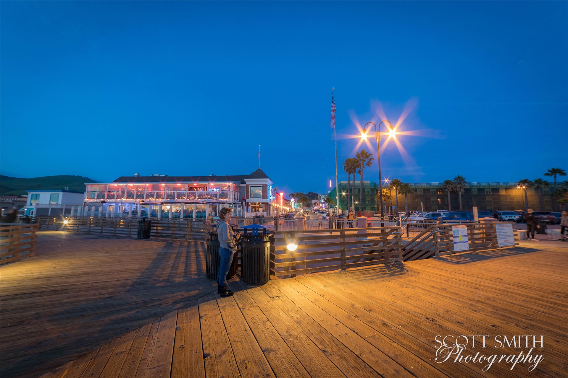 Sarah on the Pier  by Scott Smith Photos