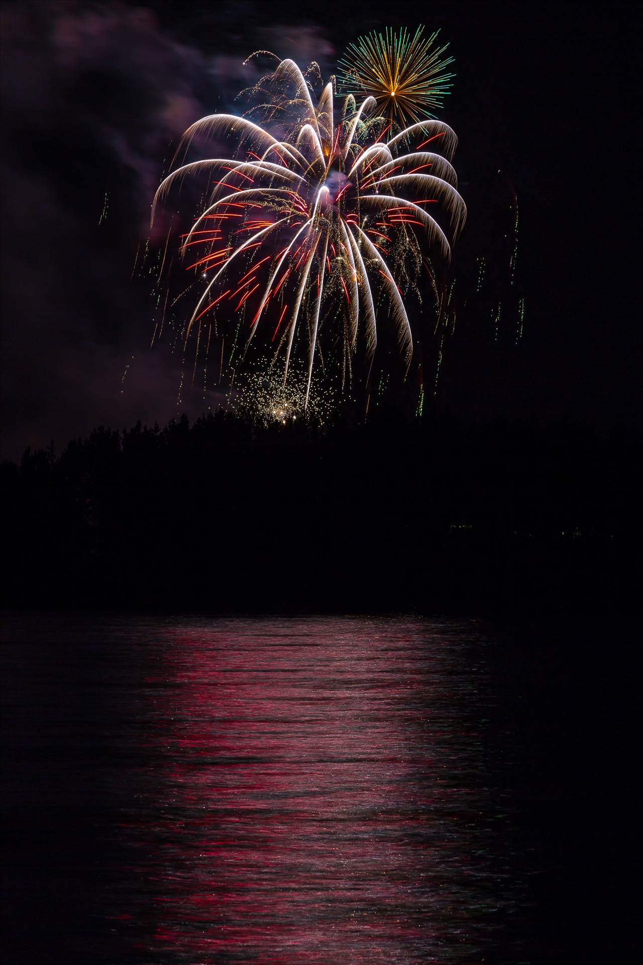 Dillon Reservoir Fireworks 2015 37  by Scott Smith Photos