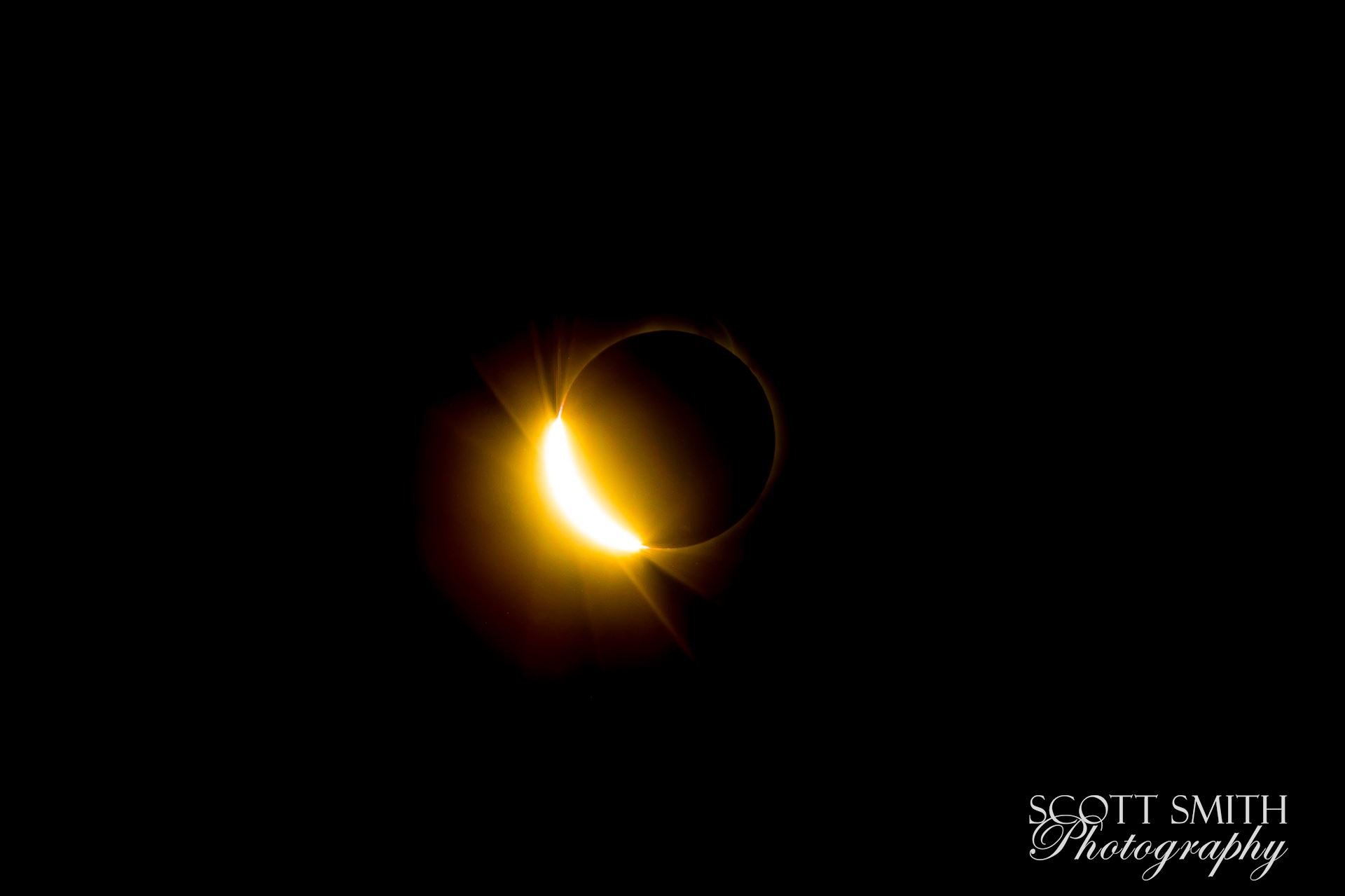 2017 Solar Eclipse 05 Total solar eclipse, at Carhenge in Alliance. Nebraska August 21, 2017. by Scott Smith Photos