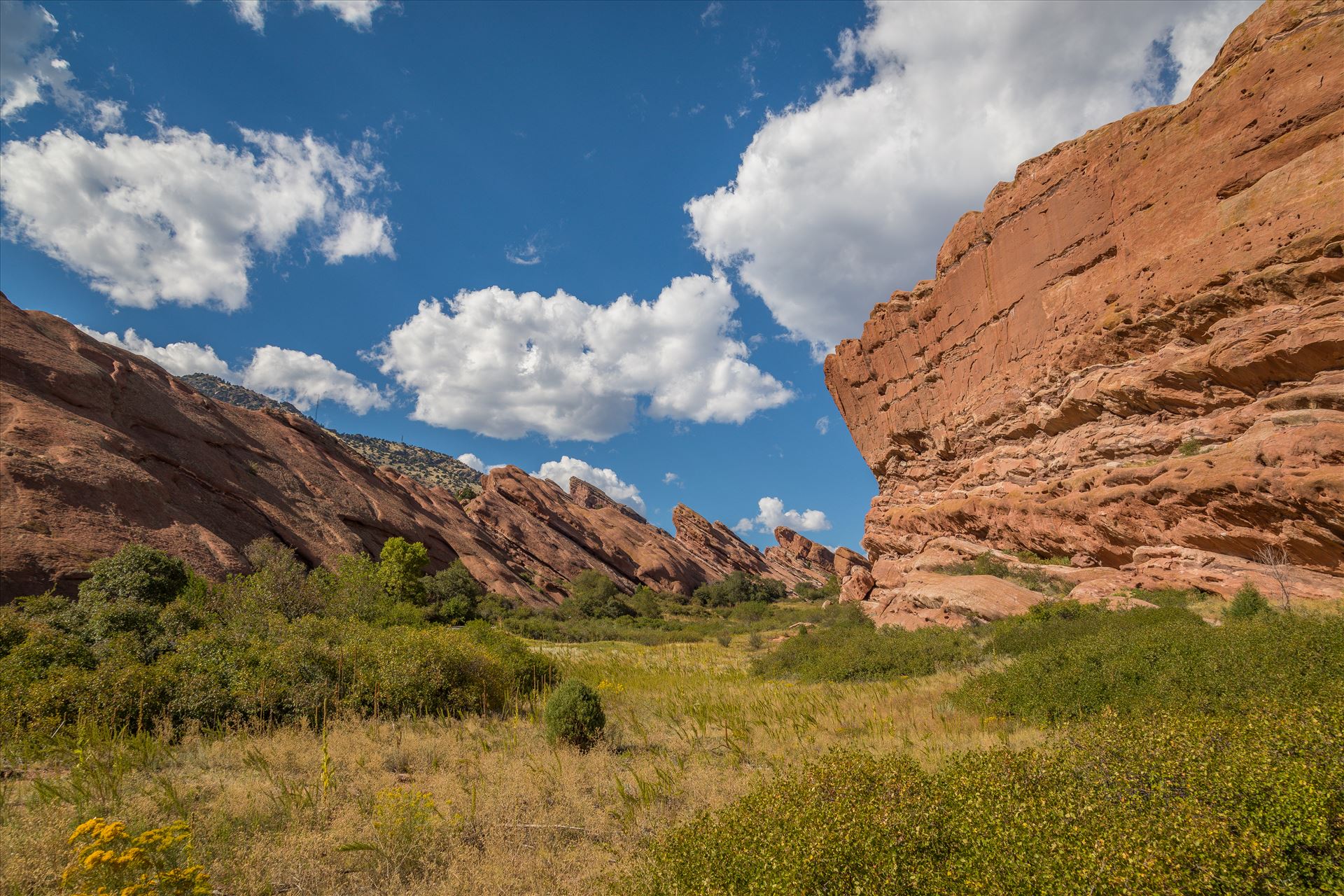 Red Rocks - Shipwreck Trail From Shipwreck Trail at Red Rocks Park and Amphitheater, Morrison, Colorado. by Scott Smith Photos