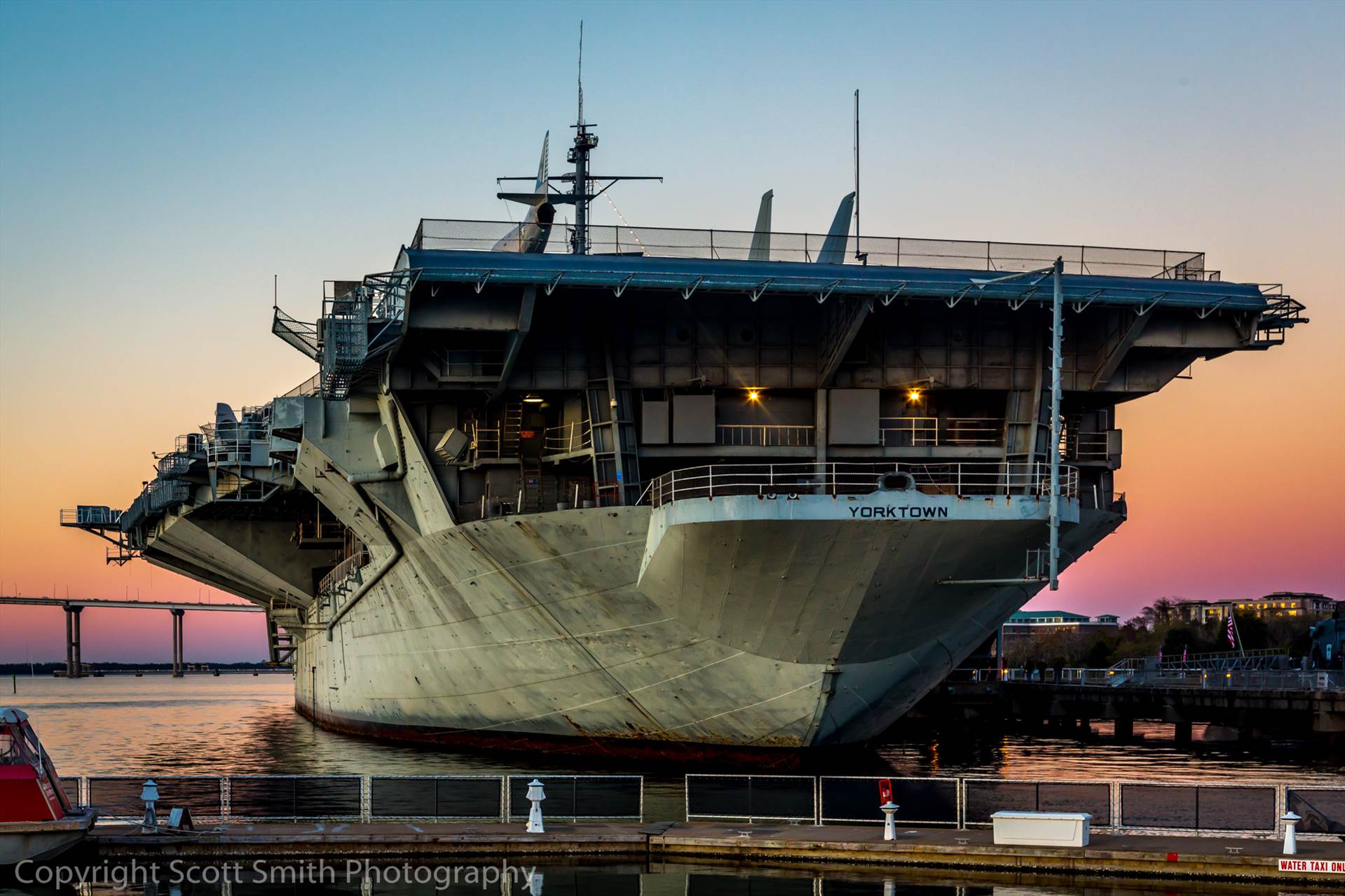 USS Yorktown  by Scott Smith Photos