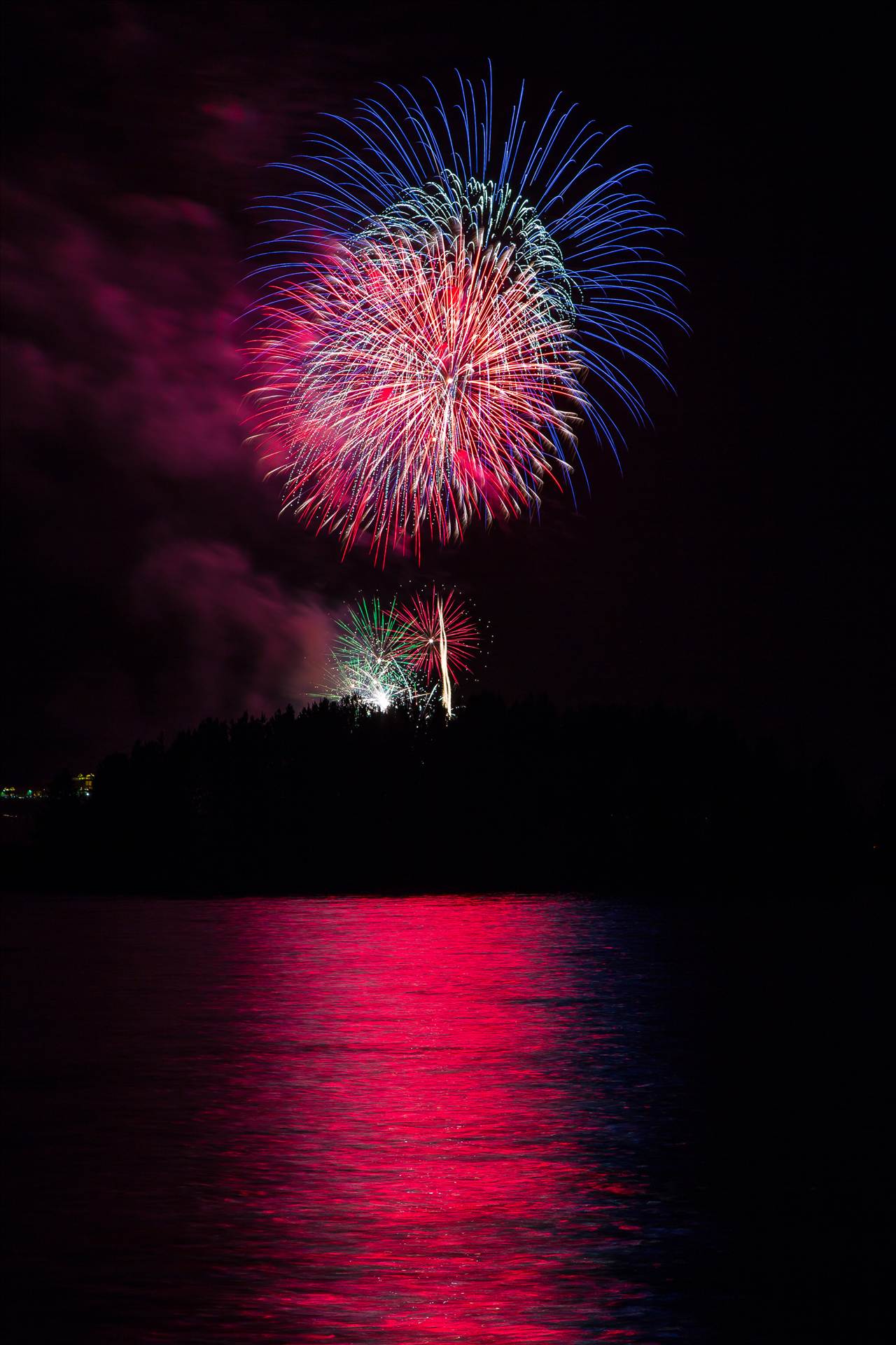 Dillon Reservoir Fireworks 2015 38  by Scott Smith Photos