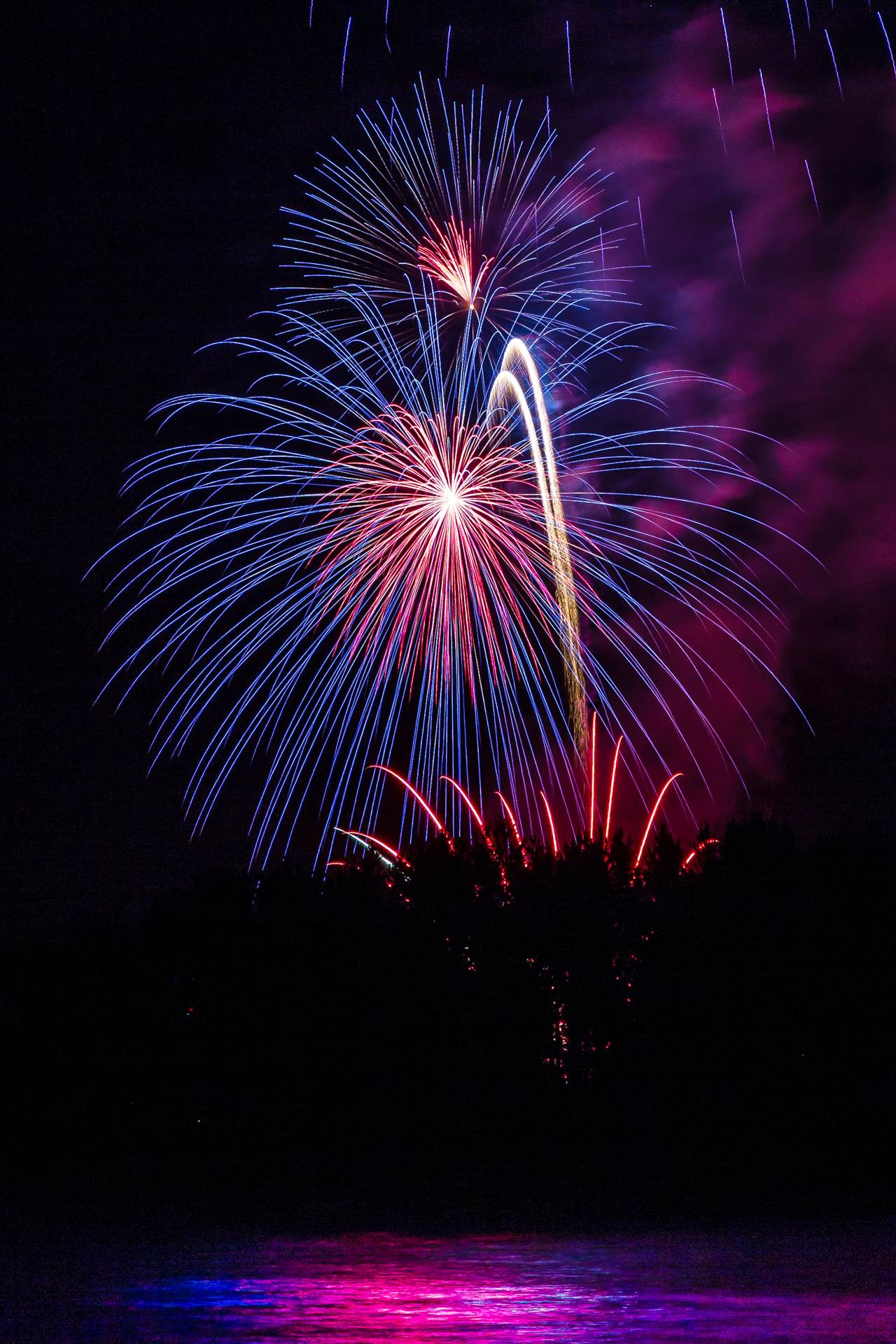 Dillon Reservoir Fireworks 2015 8  by Scott Smith Photos