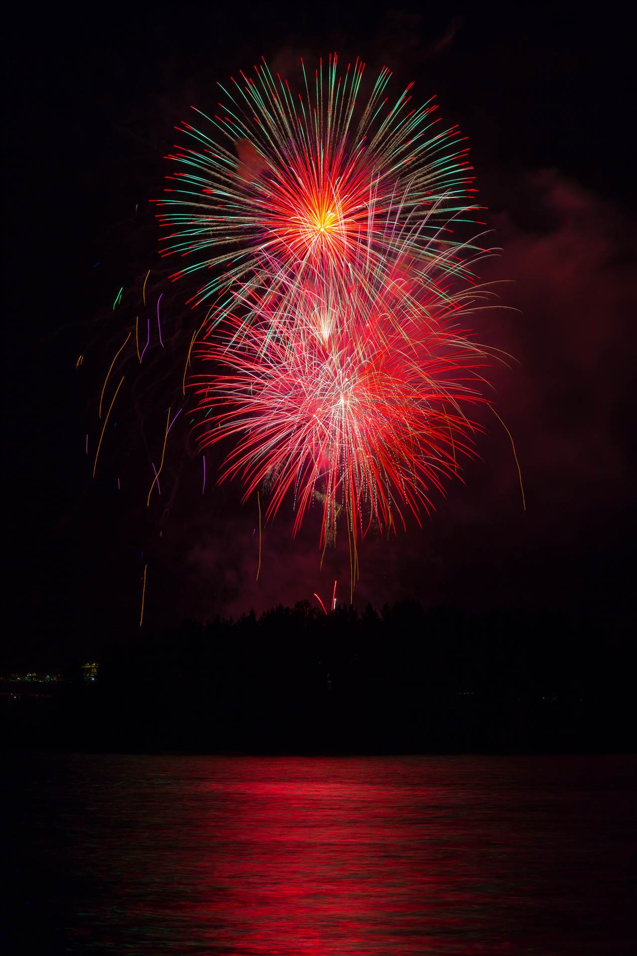 Dillon Reservoir Fireworks 2015 59  by Scott Smith Photos