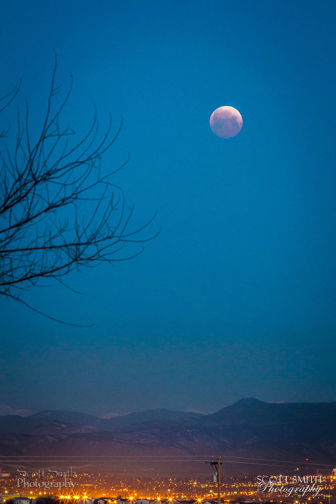 Lunar Eclipse, April 4 2015 8 Lunar Eclipse ad blood moon, April 4 2015 from Denver, Colorado. by Scott Smith Photos