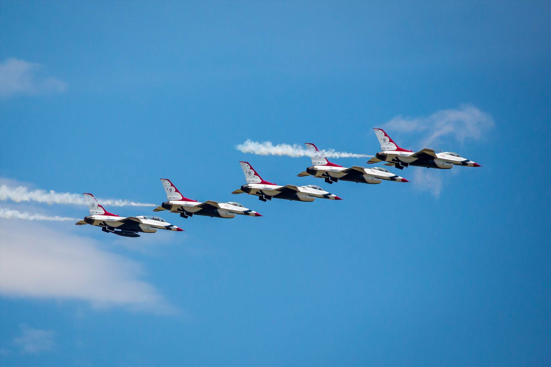 USAF Thunderbirds 7  by Scott Smith Photos