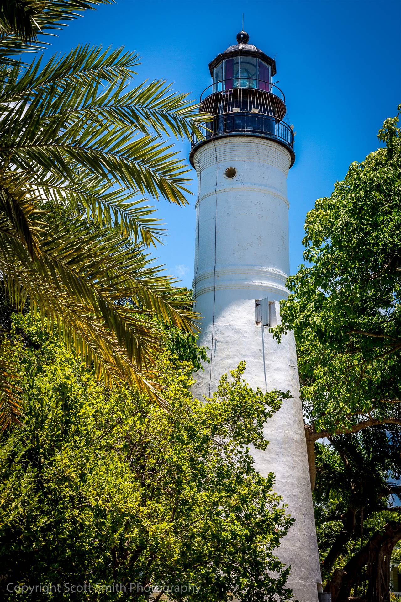 Key West Lighthouse Across from Hemingway's house in Key West, Florida by Scott Smith Photos