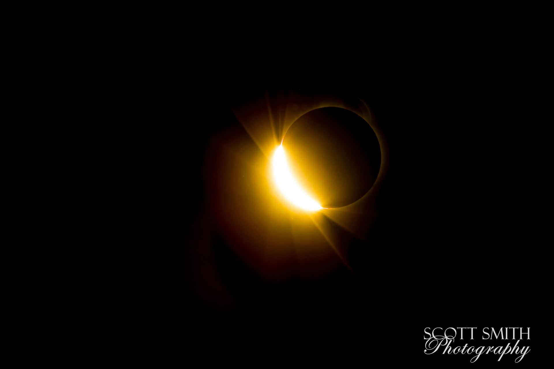 2017 Solar Eclipse 03 Total solar eclipse, at Carhenge in Alliance. Nebraska August 21, 2017. by Scott Smith Photos