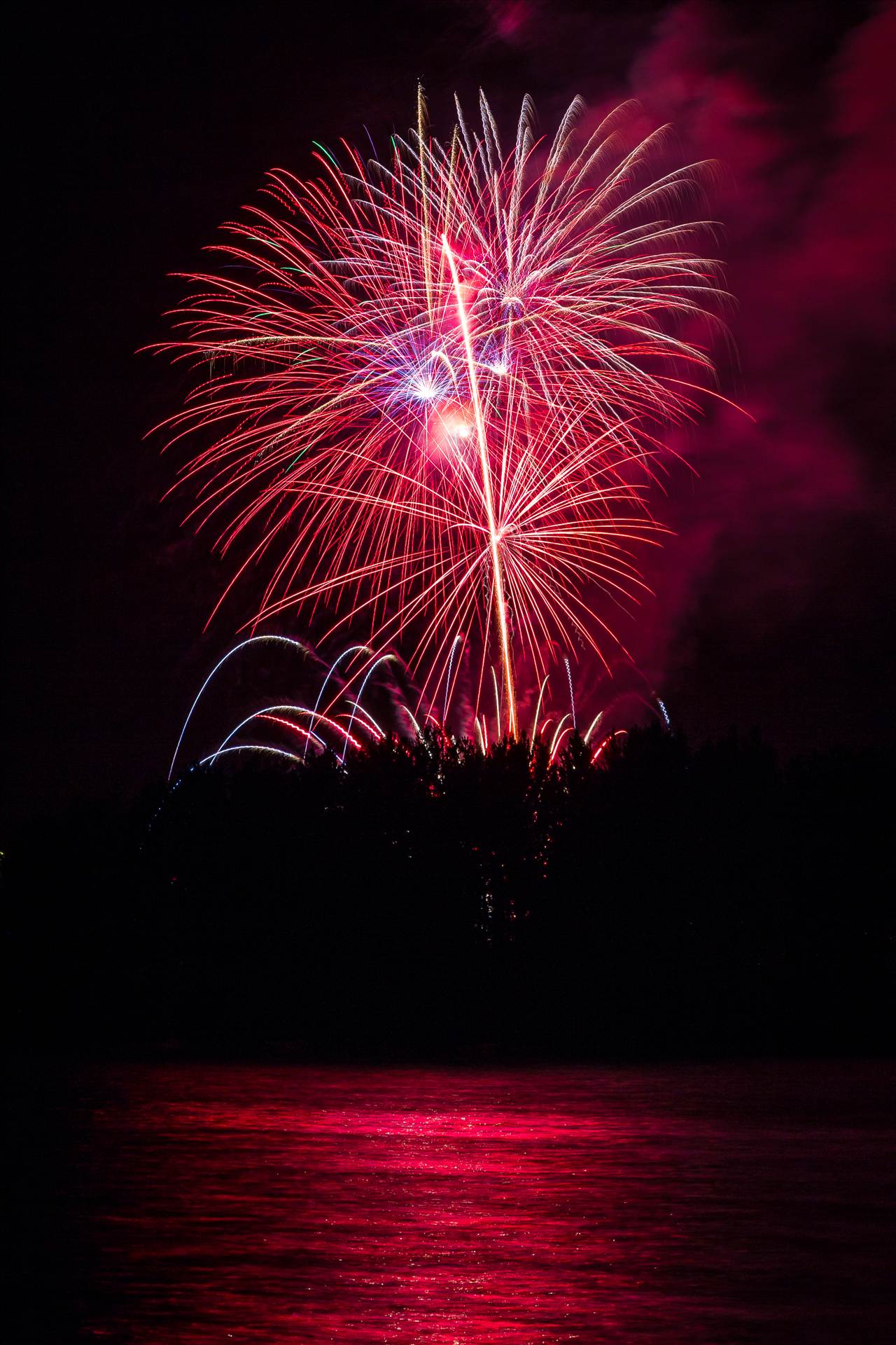 Dillon Reservoir Fireworks 2015 58  by Scott Smith Photos