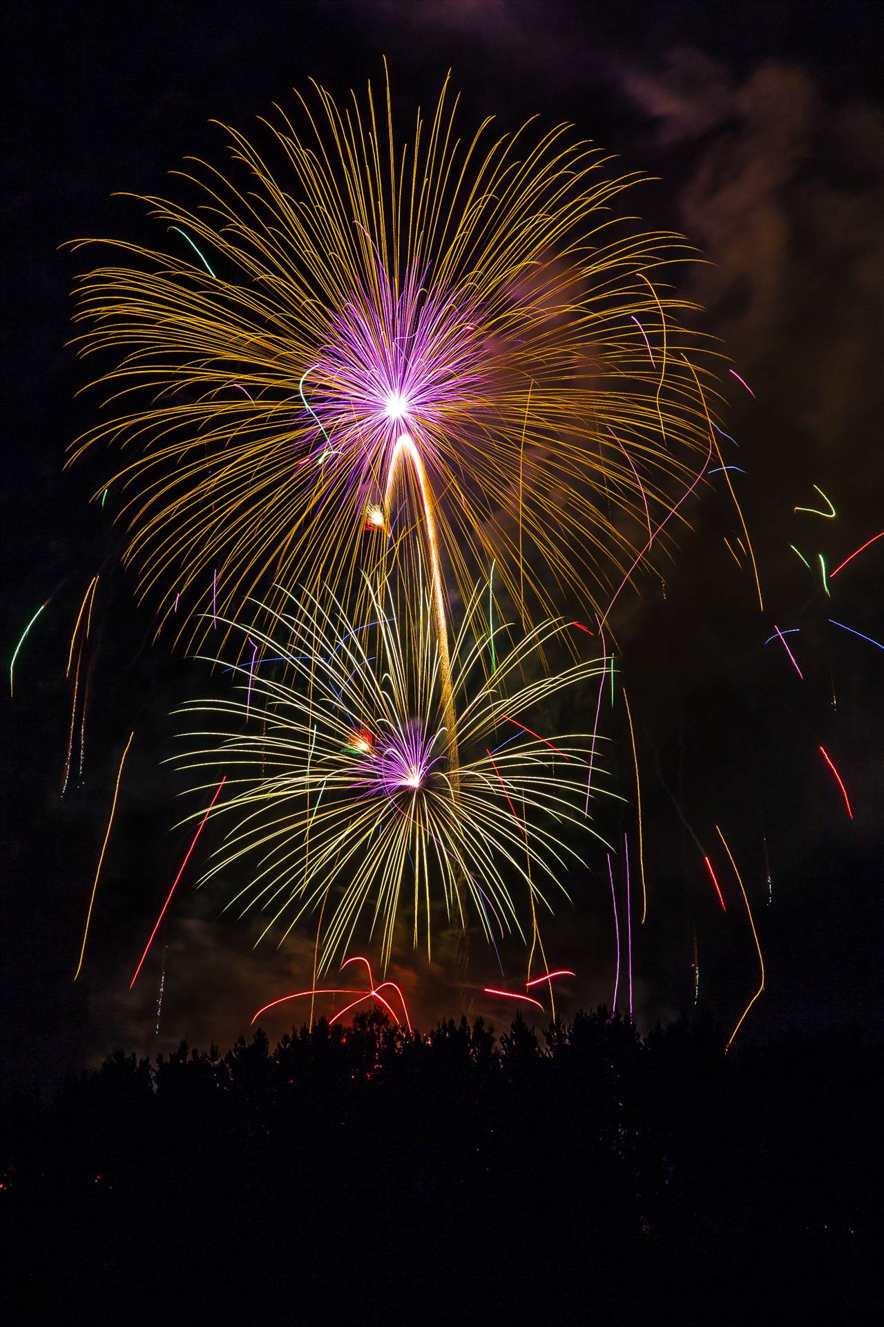 Dillon Reservoir Fireworks 2015 10  by Scott Smith Photos