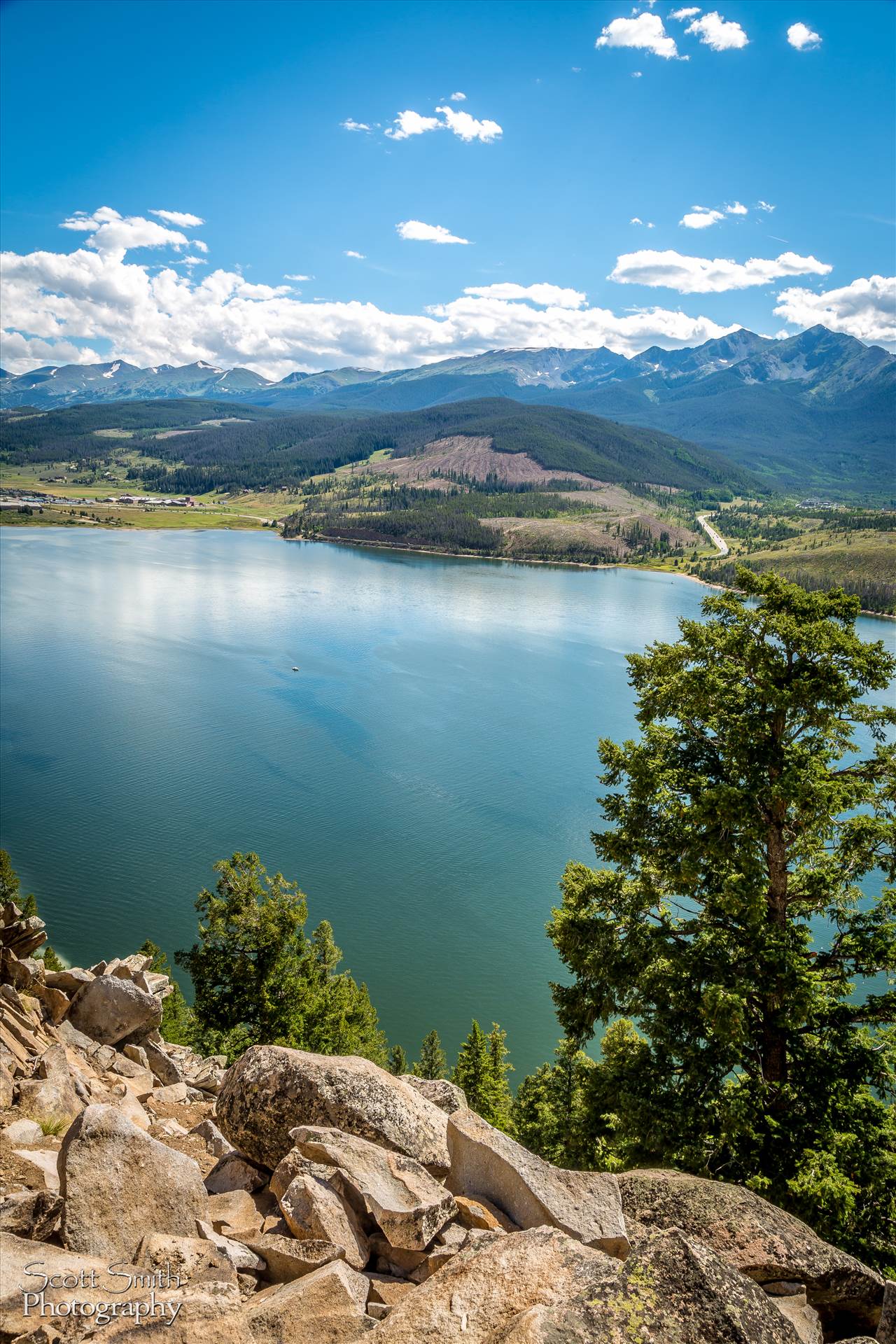 Lake Dillon from Sapphire Trail  by Scott Smith Photos