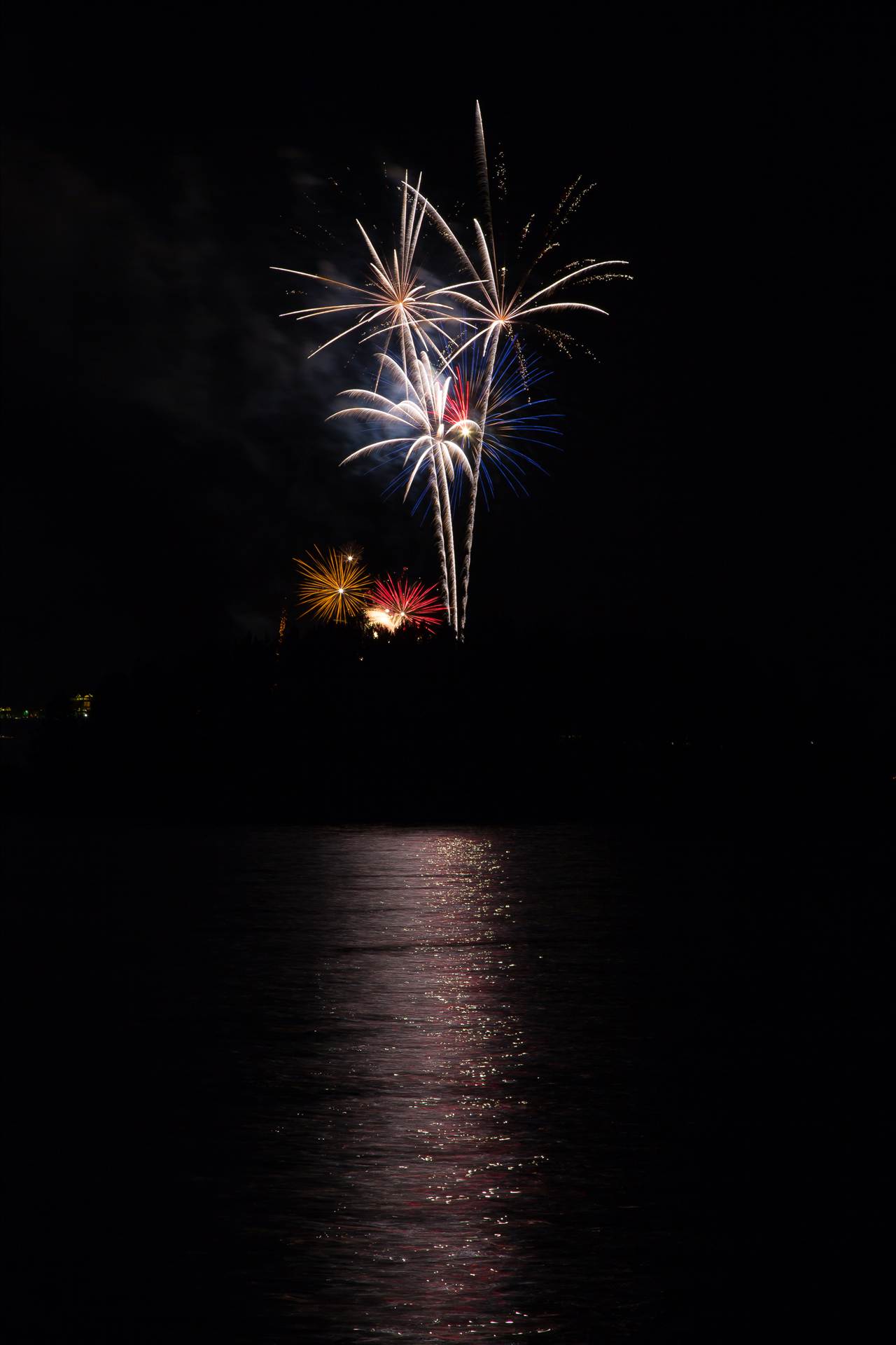 Dillon Reservoir Fireworks 2015 46  by Scott Smith Photos
