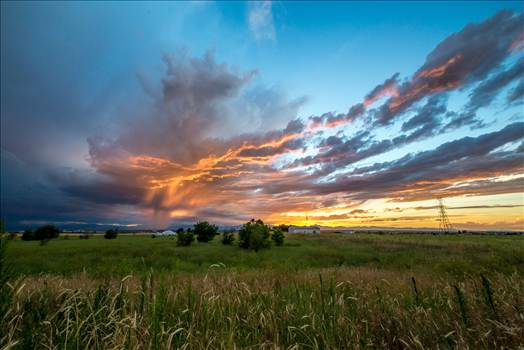 Sunset over Open Space by Scott Smith Photos