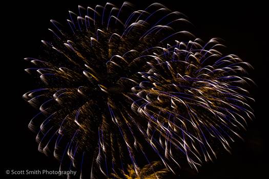 Fireworks in Denver 3 by Scott Smith Photos