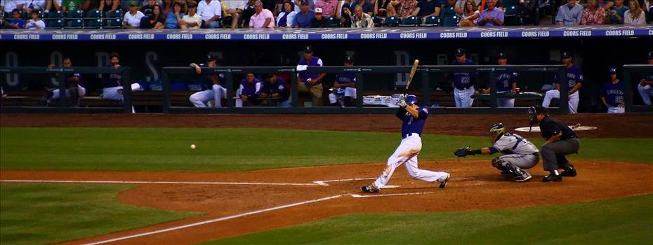 The Rockies Hit a Line Drive by Scott Smith Photos