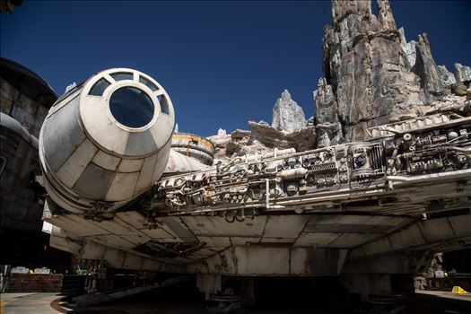 Disneyland and the new Star Wars Galaxy's Edge park.
