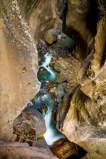 Ouray Box Canyon Falls 2 by Scott Smith Photos