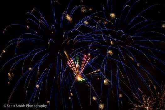 Fireworks in Denver 2 by Scott Smith Photos