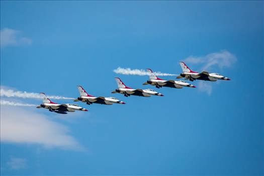 USAF Thunderbirds 7 by Scott Smith Photos