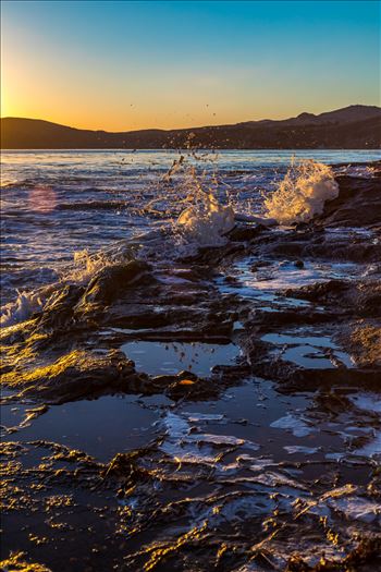 Sunset at Shell Beach 4 by Scott Smith Photos