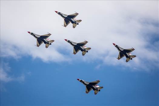 USAF Thunderbirds 9 by Scott Smith Photos