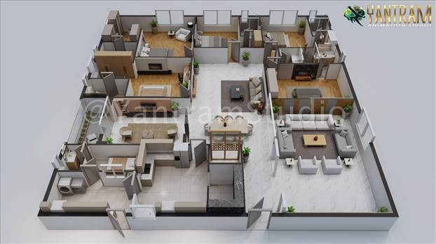 3d-Floor-Plan Designer-Of-an-Excellent -Residential-House-in-New-York.jpg by Yantramarchitecturaldesignstudio