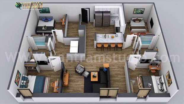 3D-Floor-Plan-in-Indianapolis-Design-Rendering-Apartment-House.jpg by Yantramarchitecturaldesignstudio