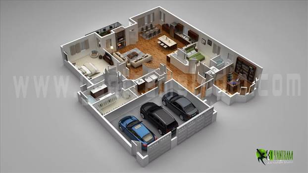 apartmrnt by 3D Floor Plan Designer.jpg by Yantramarchitecturaldesignstudio