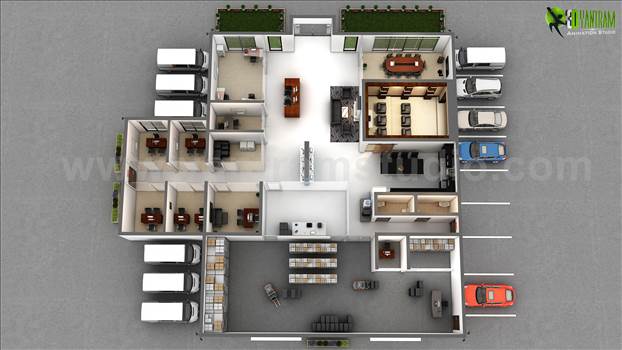 floor Plan design companies for Office by Yantramarchitecturaldesignstudio