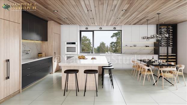 3D-Interior Designers- High-classy-kitchen-view-2-in-San Diego.jpg by Yantramarchitecturaldesignstudio