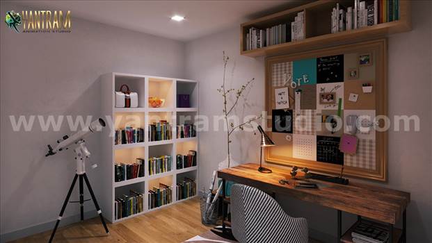 Home_office_library_room_interior_designer_Austin_Texas.jpg by Yantramarchitecturaldesignstudio
