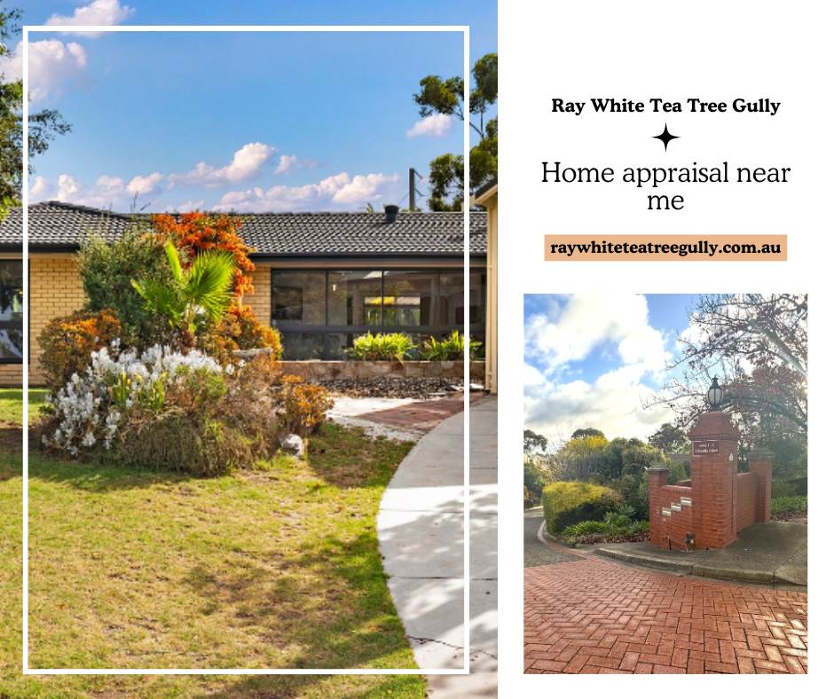 Home appraisal near me.png Find Ray White Tea Tree Gully, backed up by the biggest real estate group in the Southern Hemisphere offering genuine residential property appraisals. Visit us: 
https://raywhiteteatreegully.com.au/sell/property-appraisal by raywhiteteatreegully