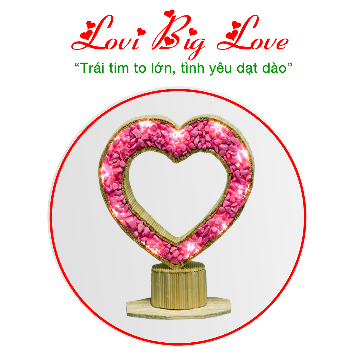 Quà tặng độc đáo Lovi Big Love Quà tặng độc đáo Lovi Big Love - Shop Niềm Tin Trẻ (www.quatraitim.com) by Shop Niem Tin Tre