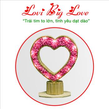 Quà tặng độc đáo Lovi Big Love by Shop Niem Tin Tre