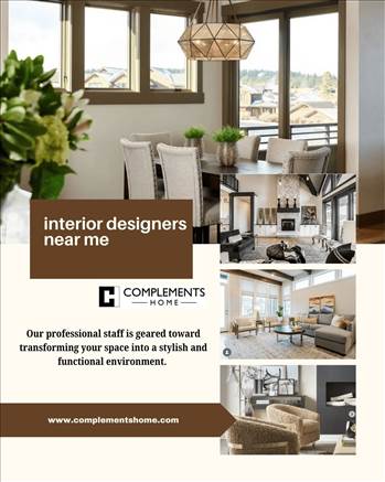 interior designers near me by Complementshome