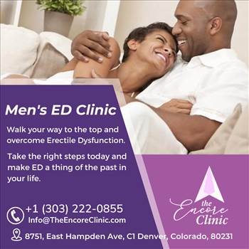 The Encore Clinic is ED Treatment Center in Denver, Colorado specialized in Erectile Dysfunction treatments to cure your sexual health. Schedule your Appointment.