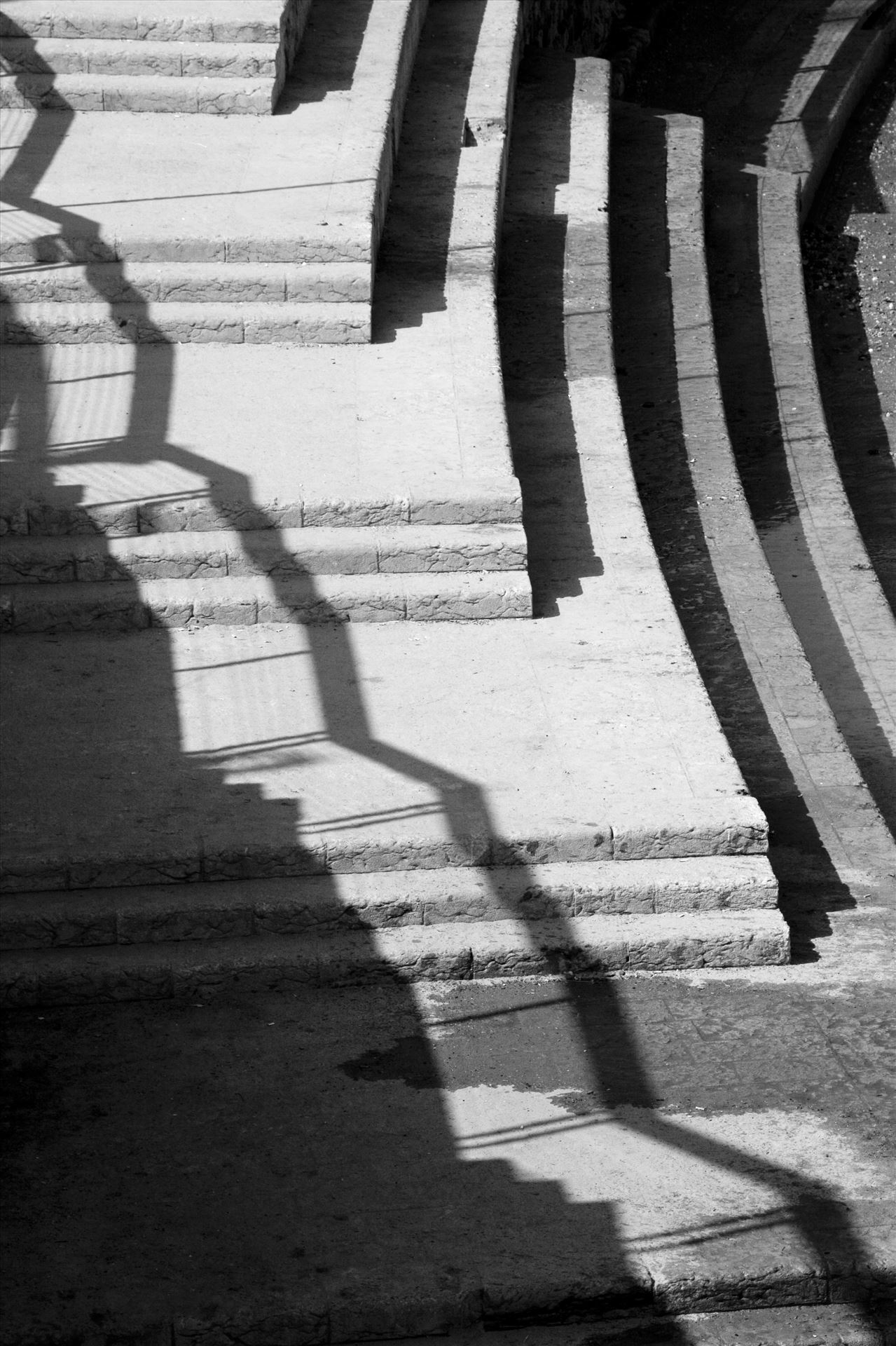 Shadows and stairs  by Inna Ricardo-Lax Photography