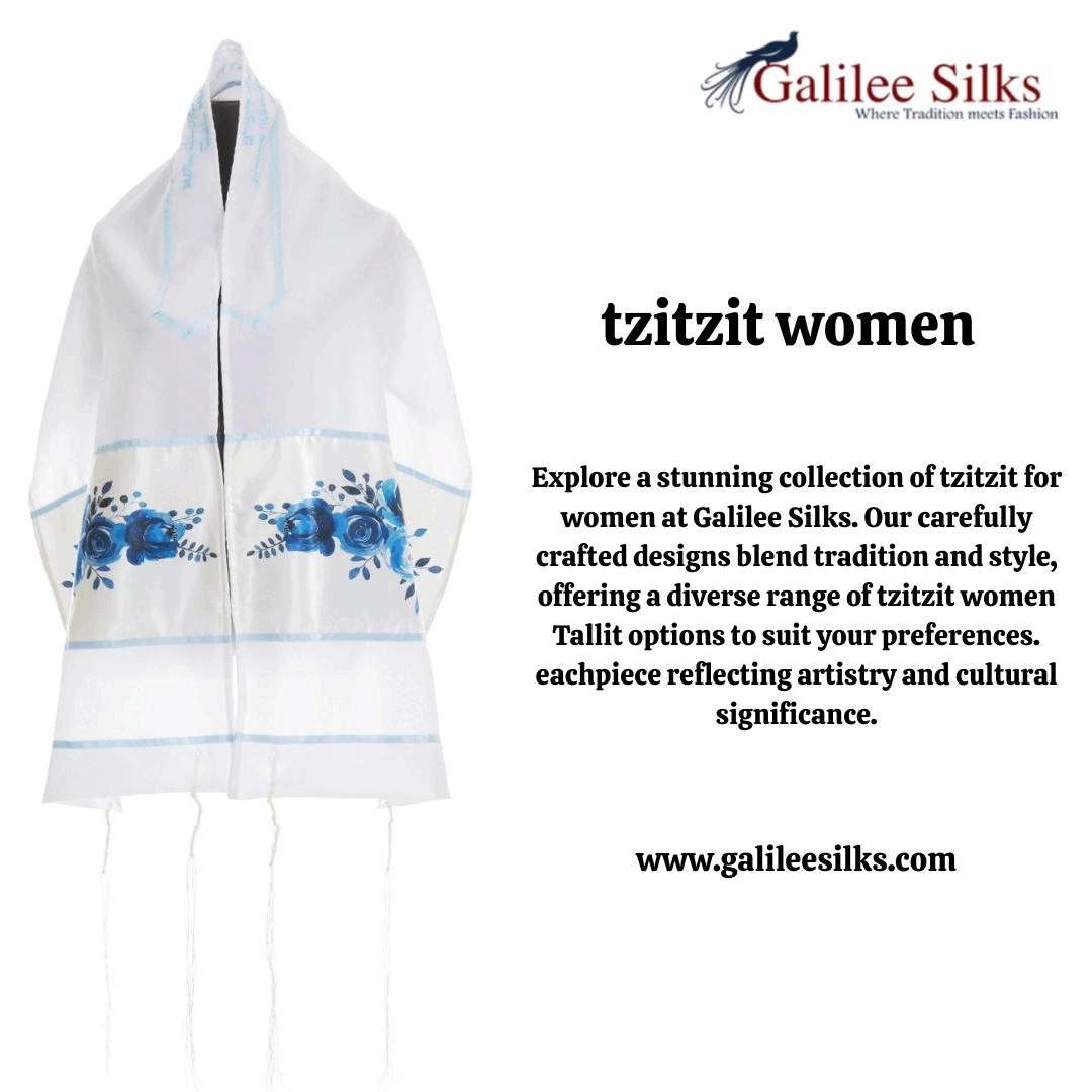 tzitzit women Explore a stunning collection of tzitzit for women at Galilee Silks. Our carefully crafted designs blend tradition and style, offering a diverse range of tzitzit women Tallit options to suit your preferences. For more visit: https://www.galileesilks.com/ by Galileesilks