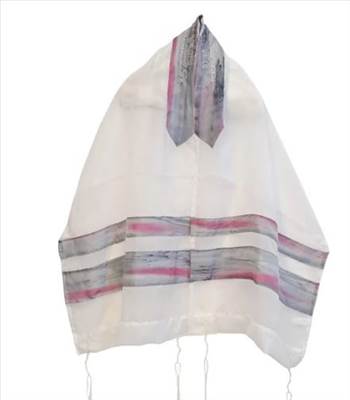 silk tallit by Galileesilks