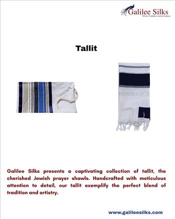 Tallit by Galileesilks