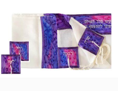 tallit for women by Galileesilks