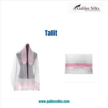 Tallit  by Galileesilks