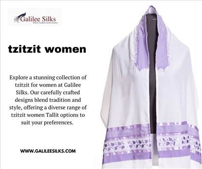 tzitzit women by Galileesilks