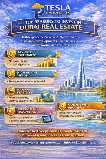 Top Reasons To Invest In Dubai Real Estate - Tesla Properties.png by Tesla Properties