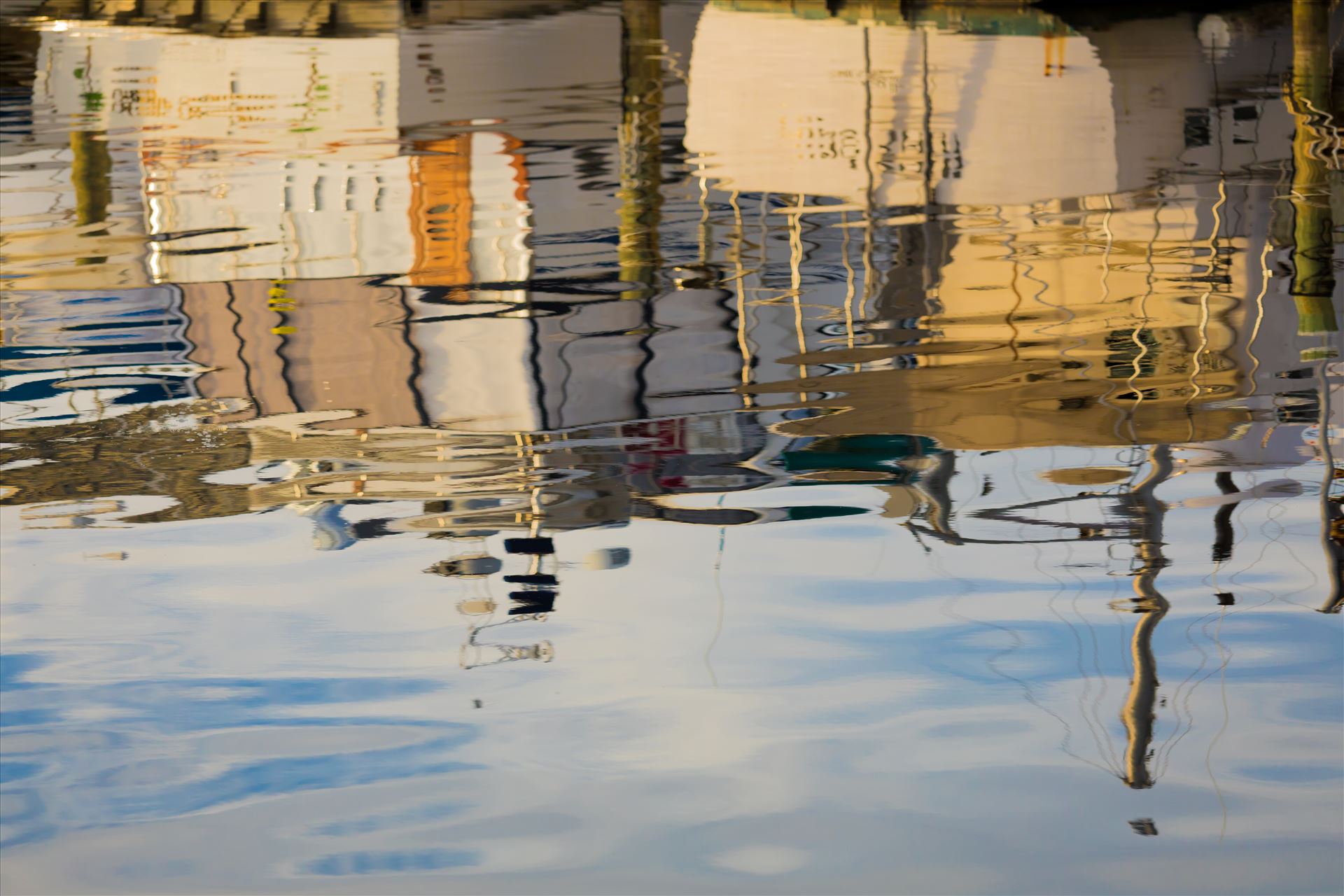 Reflections-3.jpg Boats on the water - reflected by Cat Cornish Photography