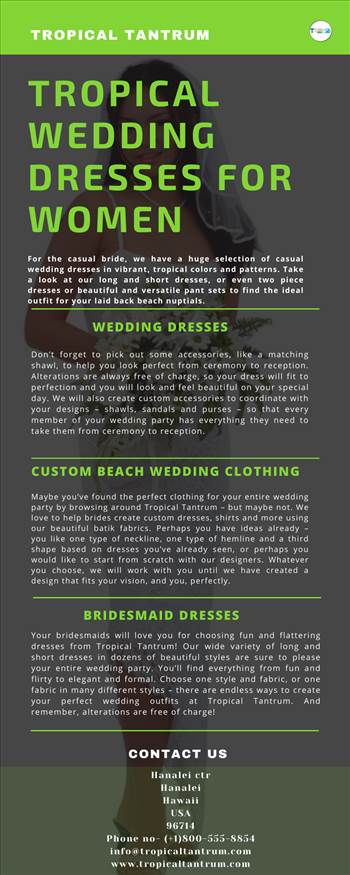 Tropical Wedding Dresses for women.png by tropicaltantrum